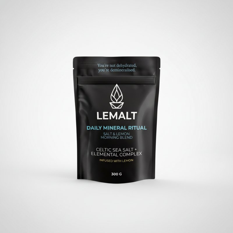 LEMALT – Daily Performance Hydration with Minerals + Lemon (Unflavoured)